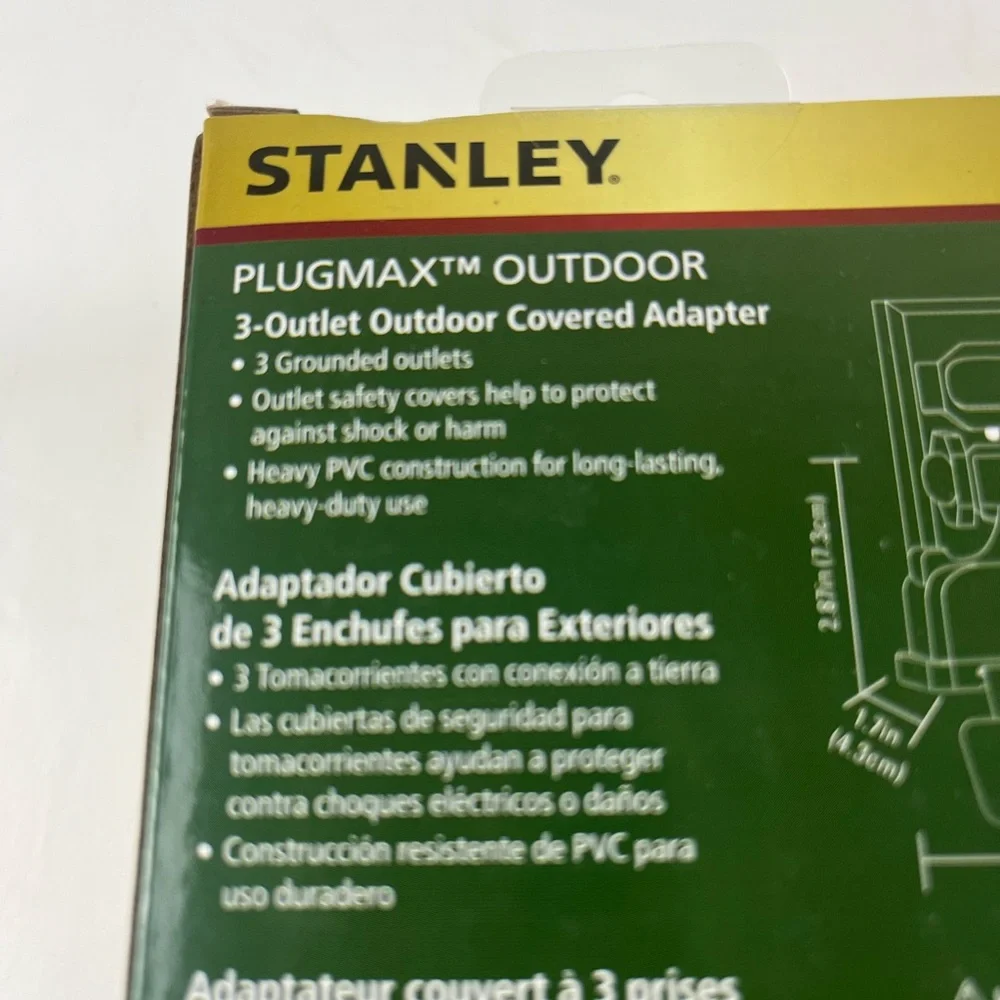 Stanley PlugMax Outdoor Green Adapter